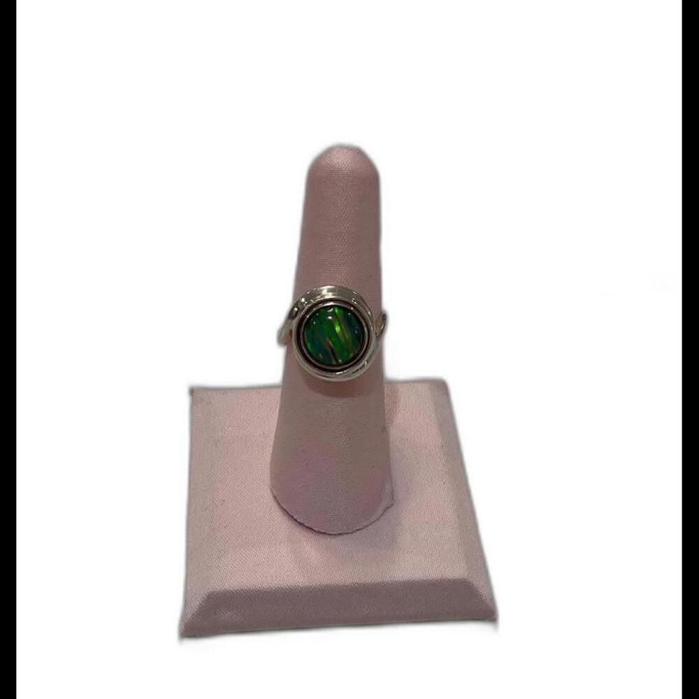 Kameleon Ring .925 with two pops and case (rare pop) size 6